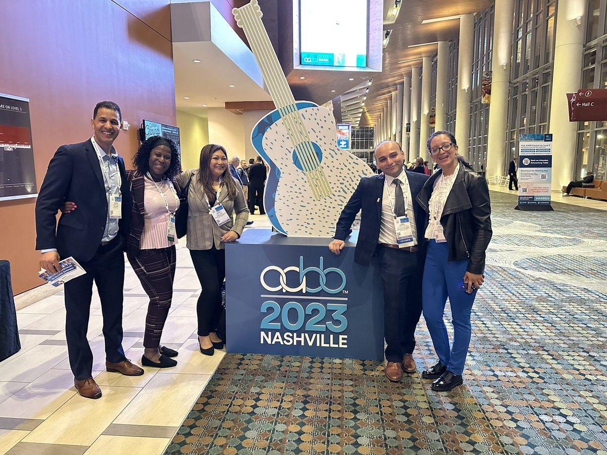 dny17's tweet photo. NYP representing at AABB 😀 #aabb23 #nashville #NYP https://t.co/bRlraqqAuW