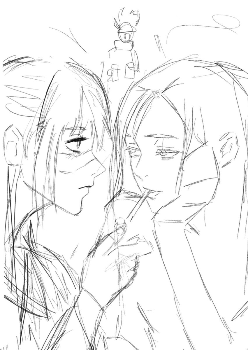 Shokohime sketch
#jjk #ShokoIeiri #Utahimelori