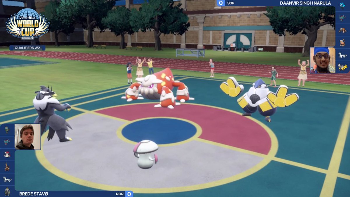 World Cup of Pokémon VGC 2023 🌐🏆  

Qualifier Stage - Week 2  

🇳🇴 Brede Stavø (@BredVgc) vs 🇸🇬 Daanvir Singh Narula (<a href="/DaanvirVGC/">Daanvir</a>)  

🎙 <a href="/Chazingdra/">Charlie Merriman (Chazingdra)</a> <a href="/bwentyVGC/">bwenty</a> 

🟣 twitch.tv/victoryroadvgc