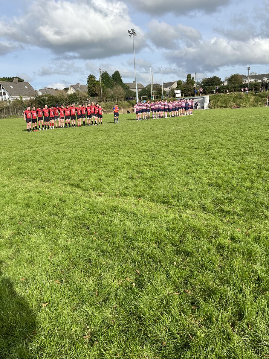 Minutes silence was observed ahead of ⁦<a href="/NewRossRFC2014/">New Ross RFC</a>⁩ vs north Kildare in memory of ⁦<a href="/TullowRFC/">Tullow RFC</a>⁩ player Conor Duffy