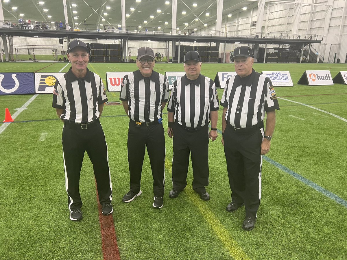 Thank you to our officials who worked yesterday’s Unified Flag Football State Championship game. We appreciate your service and dedication!
<a href="/IHSAA1/">IHSAA</a> <a href="/IHSAA1SAC/">IHSAA Student Advisory Committee</a> <a href="/Neidig/">Paul Neidig</a> <a href="/SOIndiana/">Special Olympics Indiana</a> <a href="/brianclewis/">Brian Lewis</a> <a href="/rfaulkens/">Robert E. Faulkens</a>