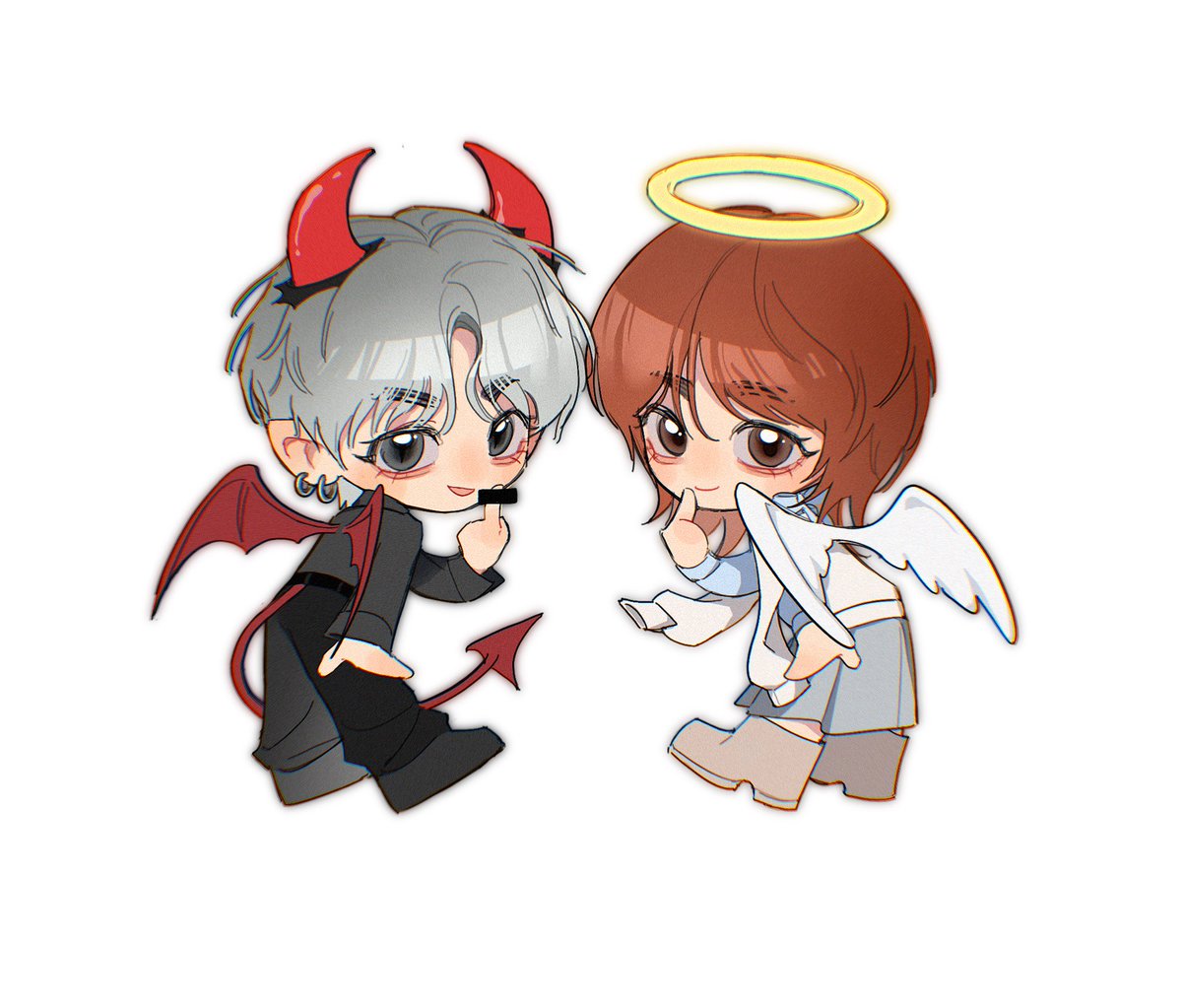 maimaidou01's tweet photo. #밤숩 😈🐰👼 https://t.co/nuobUZ6URV