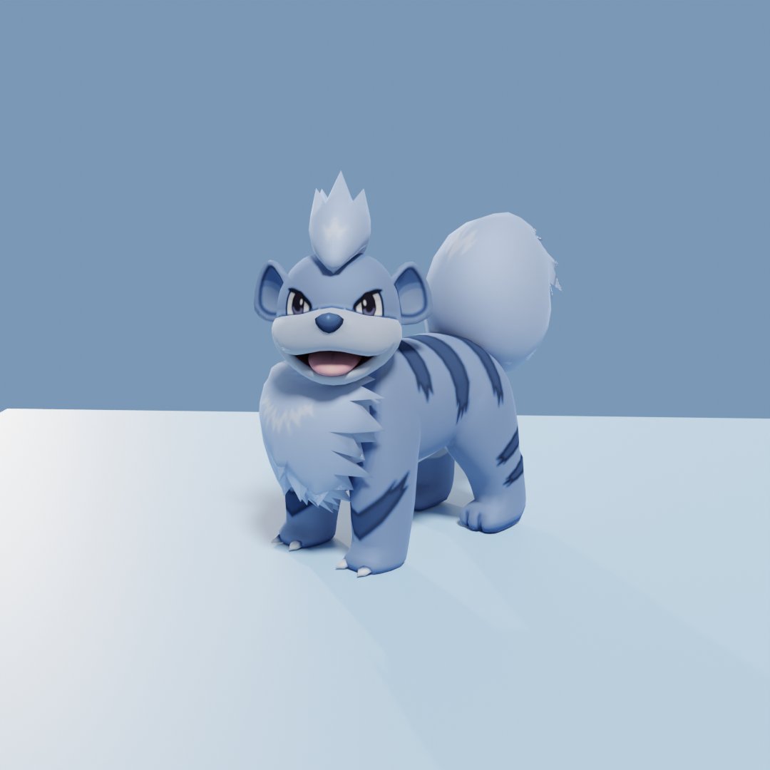 duh_fernando's tweet photo. Growlice for @AquaticsGrl's #poketober #3d #3dart #3dmodeling #sculpting #Blender #Blender3d #AcuaCult #promptlist #poketober2023 #day15 #growlithetypemix #growlithe #pokemon https://t.co/0OduAXIbnK