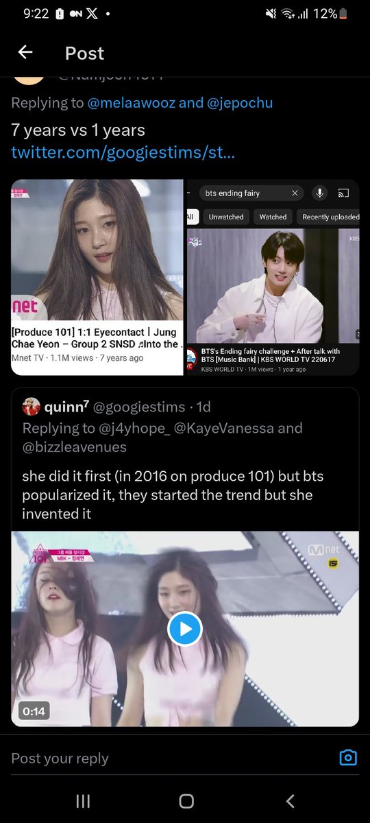Namjoon4514's tweet photo. @Hanniepyon @jepochu Bisa baca gk si? 7 taun lalu tp cuma 1M lu bilang populer? Astaga the delulu is beyond anything lol https://t.co/y2P1Sw4kDS