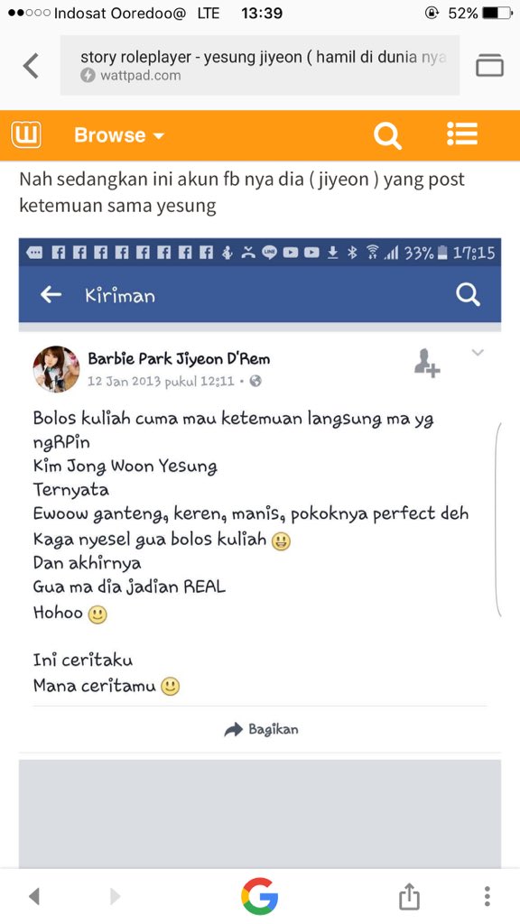 MAINANRP's tweet photo. #RPWDuluItu 

Ada rp yesung dan jiyeon yang Ham1l RL. Sampe masuk TV One dan jadi bahasan skripsi orang 😂 https://t.co/DAcMb7sdHV
