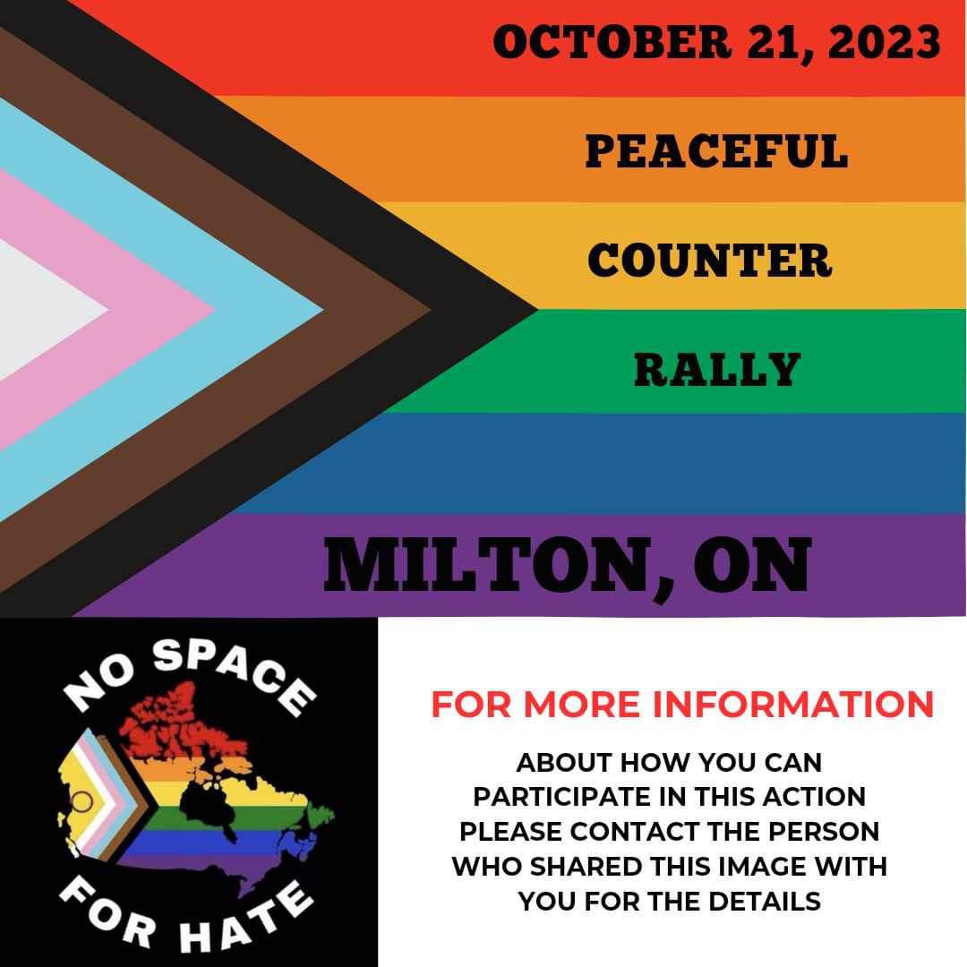 It’s important to take up space and show we are here and proud. Allies this is your time to show up. 
Please message me for the details.