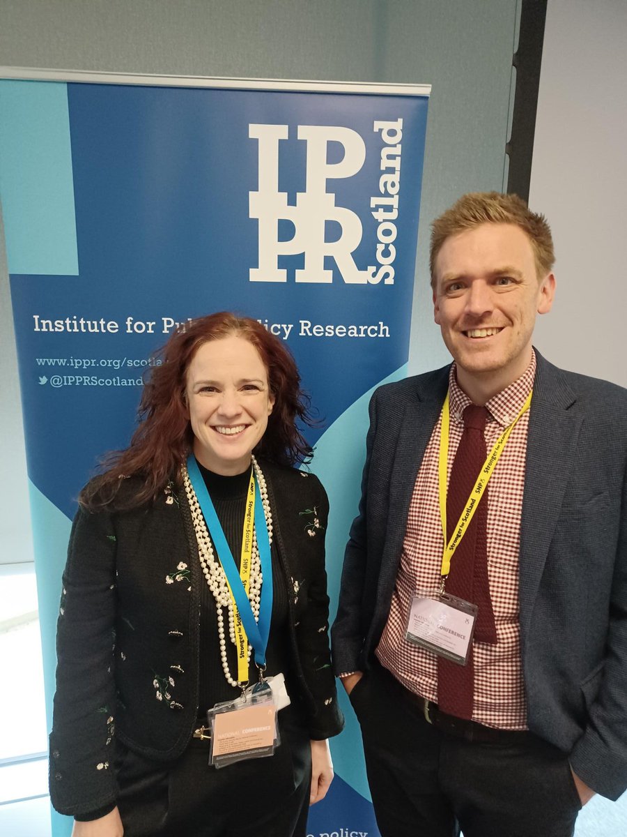 This afternoon, Fiona Jones spoke at the Working Wonders: The role of employment support in tackling child poverty, hosted by @IPPR Scotland at the @theSNP conference. With thanks to IPPR and @Philip_Whyte