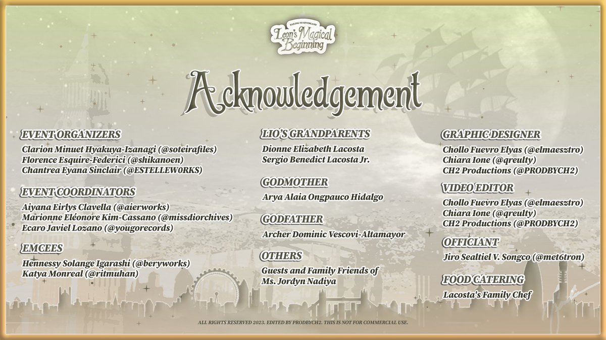 LeonInNeverland's tweet photo. ㅤ

           ㅤ *:･ﾟSAILING TO NEVERLAND ✧
              LEON’S MAGICAL BEGINNING *:･ﾟ

                 ㅤㅤ* ˚ A BIG THANK YOU! ✦

            ㅤㅤ  #ElliotAdventuresBegin
       ㅤㅤ       #PixieBlessingsforLeon
        ㅤㅤ      #LeonsWayToNeverland
 
ㅤ https://t.co/59mRRbAVEi