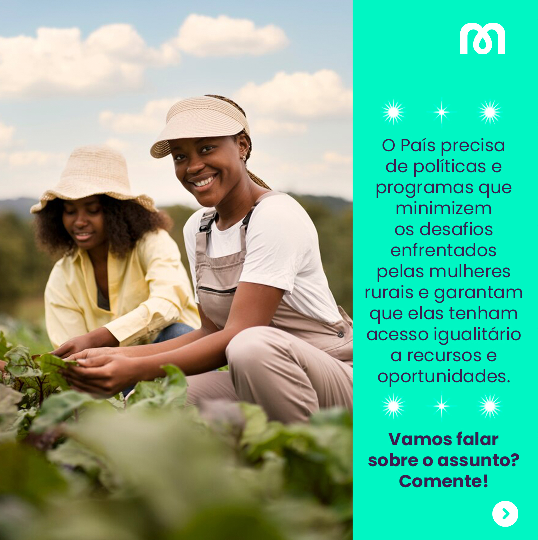 modessbrasil's tweet photo. Modess reconhece a importância das mulheres que vivem nas áreas rurais e estão envolvidas em iniciativas de empreendedorismo. Mas elas ainda recebem salários menores e sofrem com a falta de oportunidades. Vamos falar sobre o assunto? #modessbrasil #igualdadedegeneros #mulherrural https://t.co/Nrzlq9obnA