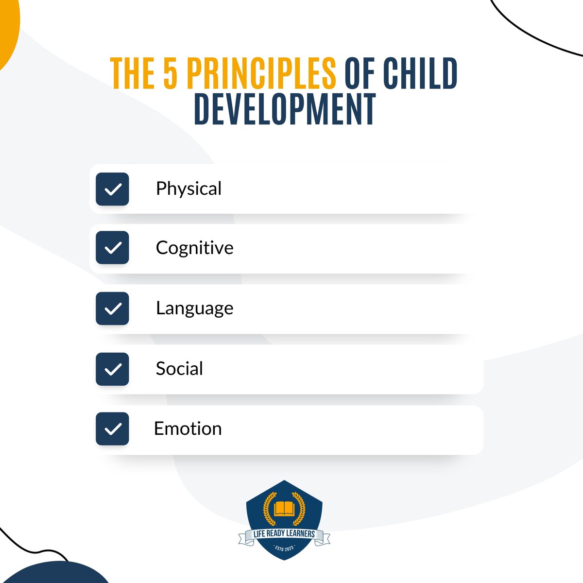 LRLearners's tweet photo. Here are 5 important principles for childhood development.
-------------------
DM us for more details or click the link in bio.
.
.
#LifeReadyLearners #Kidslearning https://t.co/UTWxqdbJic