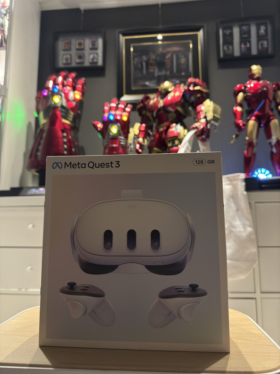 Meta Quest3 買ってきた！
アイアンマン気分も味わえるかもしれない