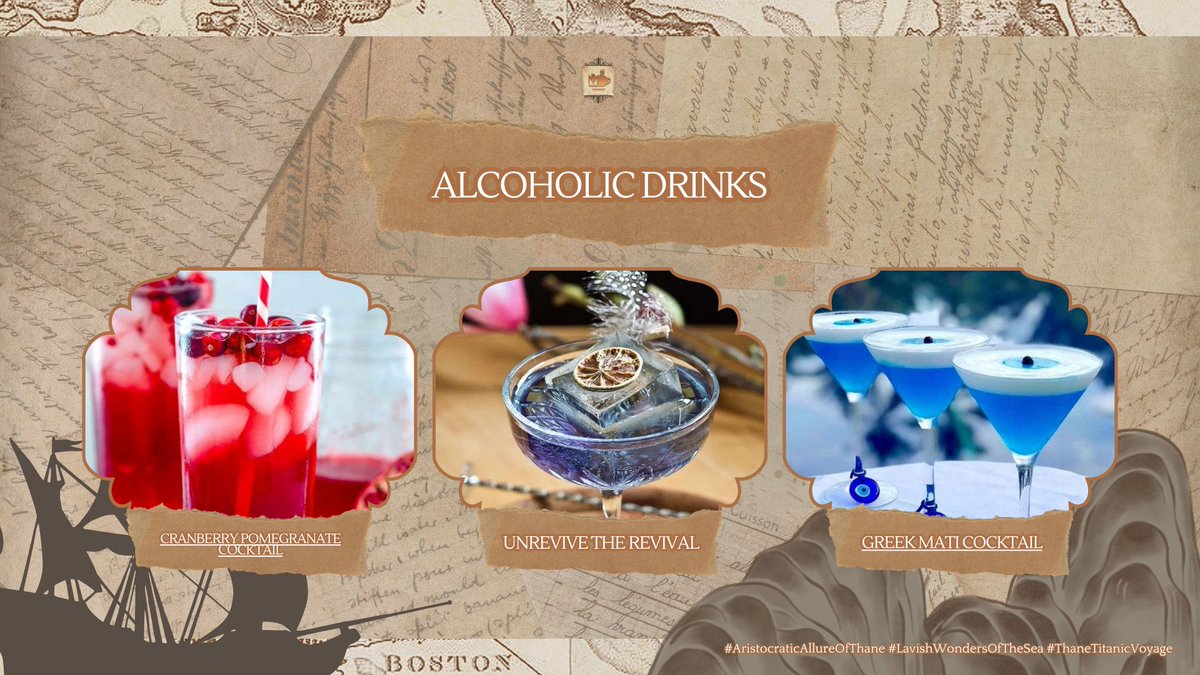 MDCBCATERING's tweet photo. ⠀

 ⠀⠀⠀⠀⠀*⁀➷ ALCOHOLIC DRINKS 

                 ✧ Cranberry Pomegranate Cocktail 
                 ✧ Unrevive the Revival
                 ✧ Greek Mati Cocktail
⠀
⠀ https://t.co/ZsFIDSr0x9