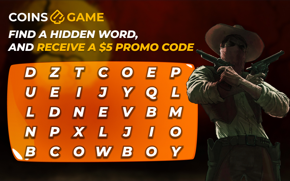 CoinsGame's tweet photo. WHAT YOU HAVE TO DO TO WIN THE $5 PRIZE 👇
1️⃣ Solve the puzzle
2️⃣ Retweet the answer
3️⃣ Leave a comment about your participation
4️⃣ Waiting for the results of the contest. We'll post them tomorrow!

🥳 The first 15 lucky winners will receive a $5 promo code https://t.co/7MUoPIe5mH