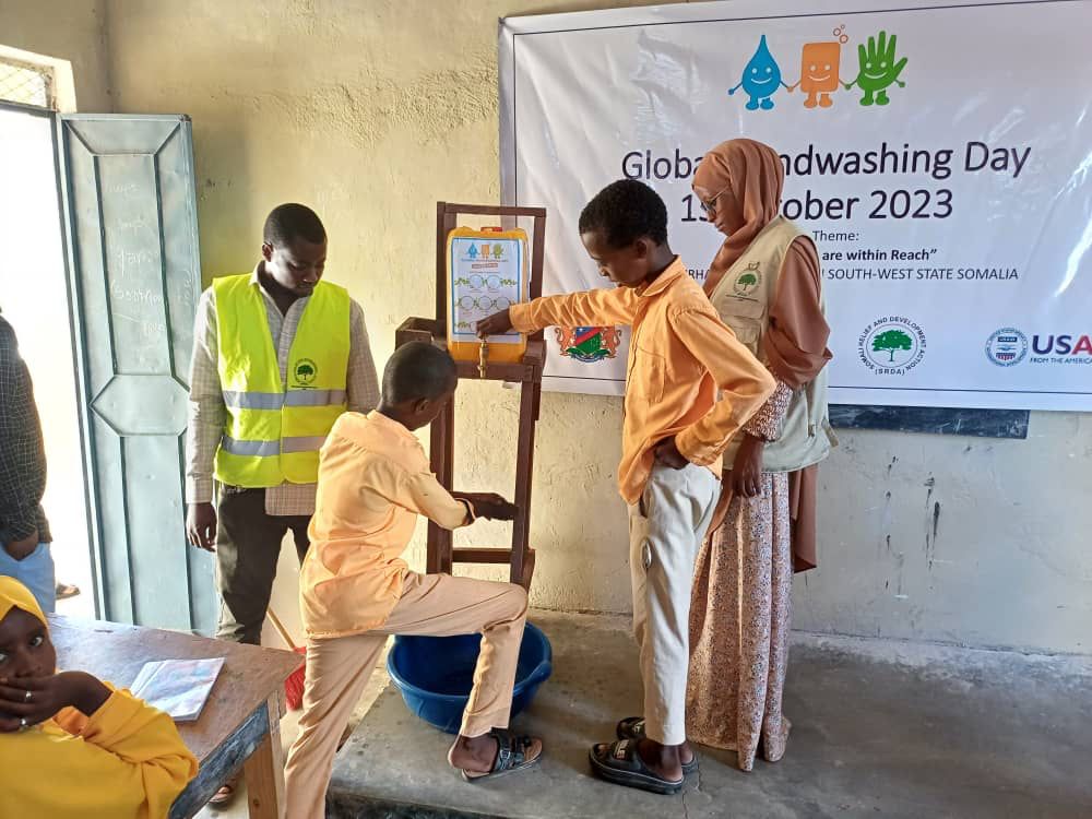 ReliefSomali's tweet photo. In 2022, 2.2 billion lacked basic #handwashing #facilities. 
We are three times behind the 2030 #SDG target.

As part of our #Global #commitment, today we commemorated 2023 #GlobalHandwashingDay with #School aged #children as agent for change. @WVSomalia https://t.co/ZAWwZB4Y2T