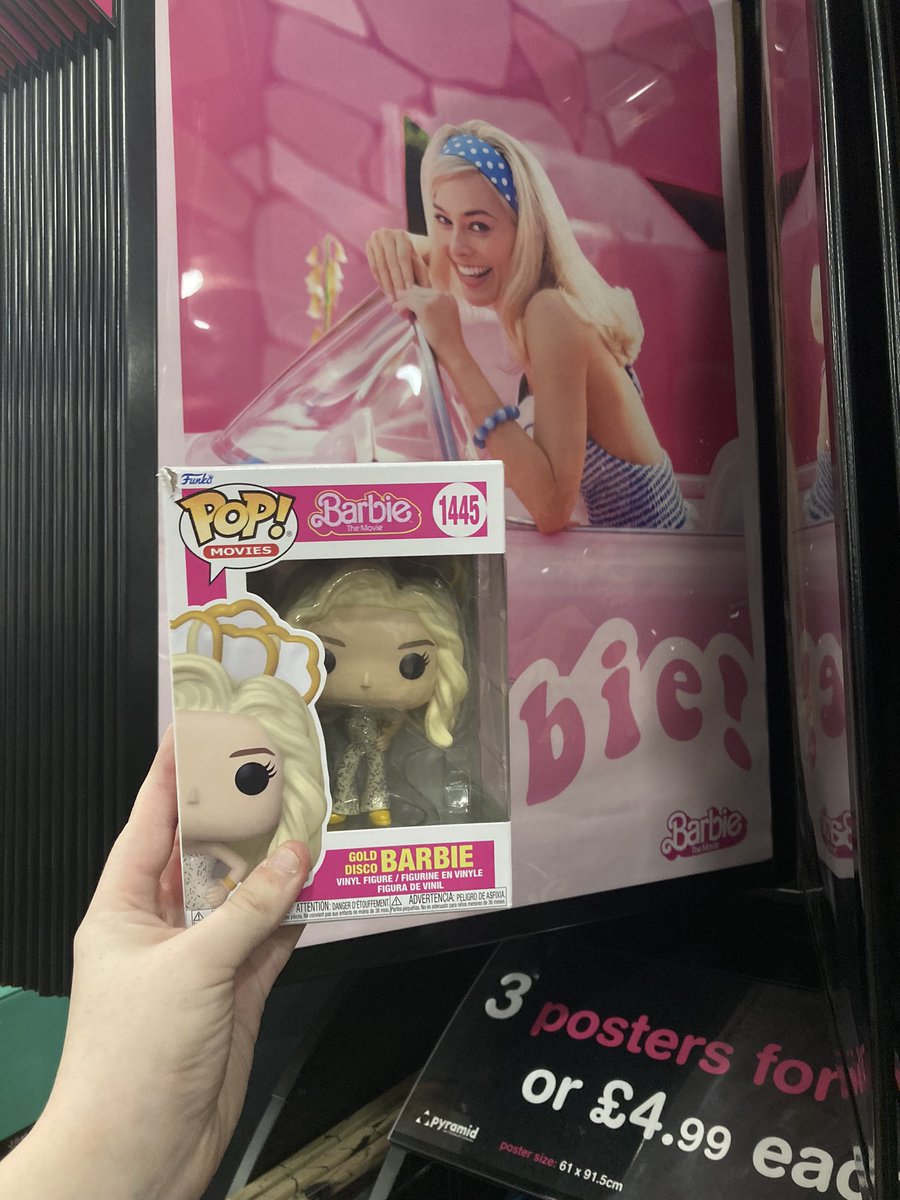 Looking for your Barbie Fix? We‘ve got the answer for you!!! In store today we have the Barbie soundtrack, and lots of merchandise including, posters, a pop and much more!!! whilst you’re here, why not pre order Barbie, out on October 23rd!!! #barbie