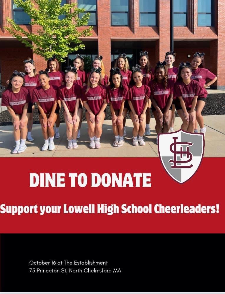 Come out tomorrow and support your LHS cheerleaders!!!