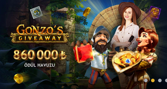 Tempobet_Adres's tweet photo. 😍GONZO'S GIVEWAY #TEMPOBET'TE!!

🪙ÇEKİLİŞ BİLETİNİZİ ALDINIZ MI?

#Tempobetbonus #tempobet https://t.co/XCAXew6d8I