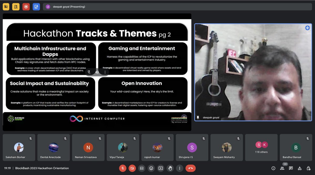 icphub_IN's tweet image. 🚀 Just had an incredible experience at the #BlockBash2023 orientation! 😃 Seeing 130+ enthusiastic team leaders ready to innovate on #ICP was truly inspiring.

I&apos;m confident that this will be the biggest Indian #Web3 hackathon ever! 🌐

Haven&apos;t registered yet? Join us at…
