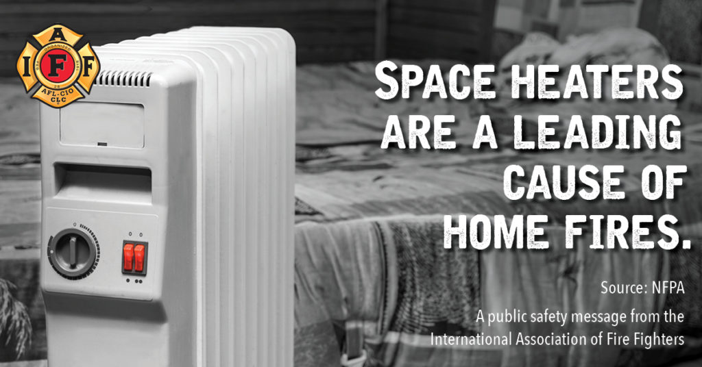 AFFI1935's tweet image. You know it and we know it: the temperature is dropping and cold weather is approaching! Heat your home safely this winter. Never use space heaters in a way that they weren't intended. #SundaySafetyTip