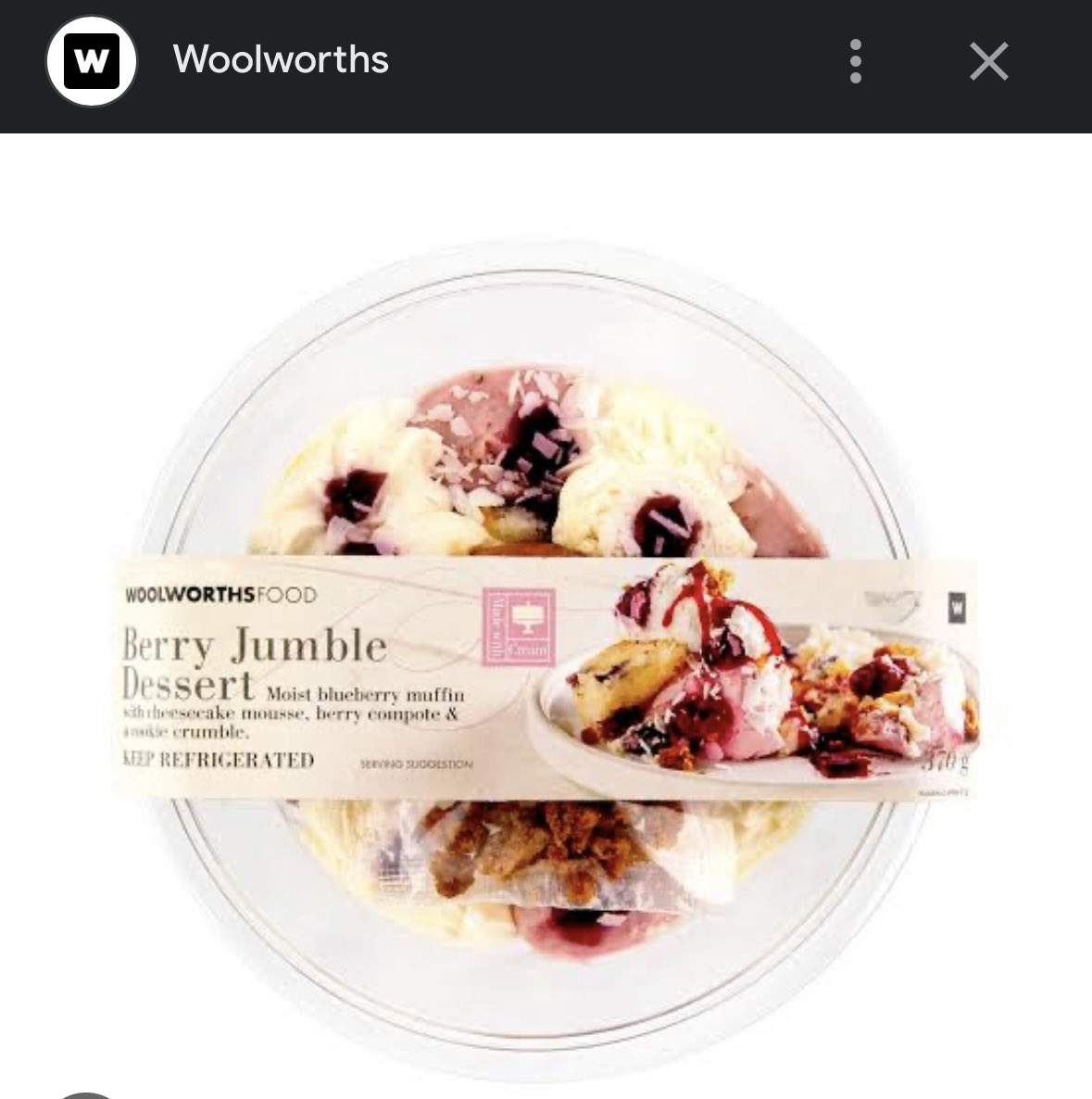 GraceyK060's tweet photo. @Anele @WOOLWORTHS_SA Oh Lala! Oh so heavenly 😍 #WooliesGameDayBraai https://t.co/yarCVSFoAV