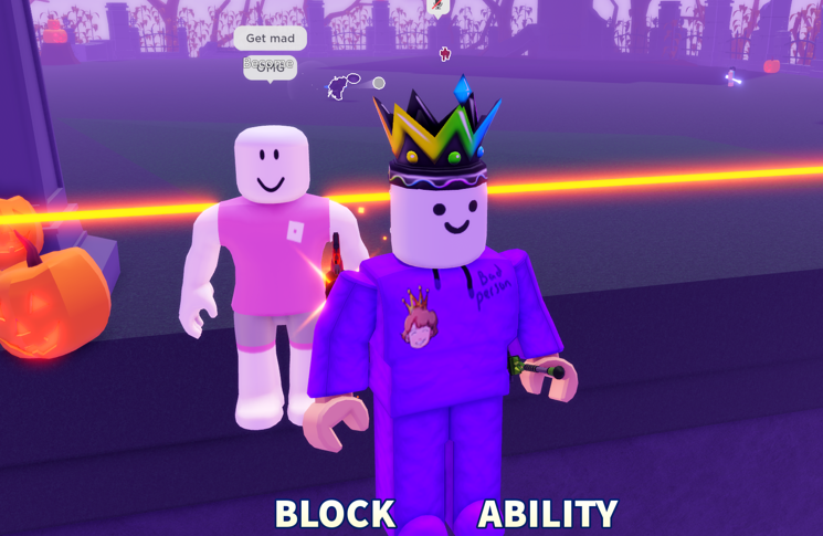 Elitelupus on X: people are so nice on Roblox Blade Ball don't you think?   / X