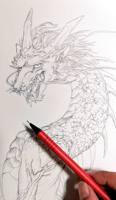 ドラゴニズムさんに参加させて頂くことになりましたので新しく頑張って描きます。
