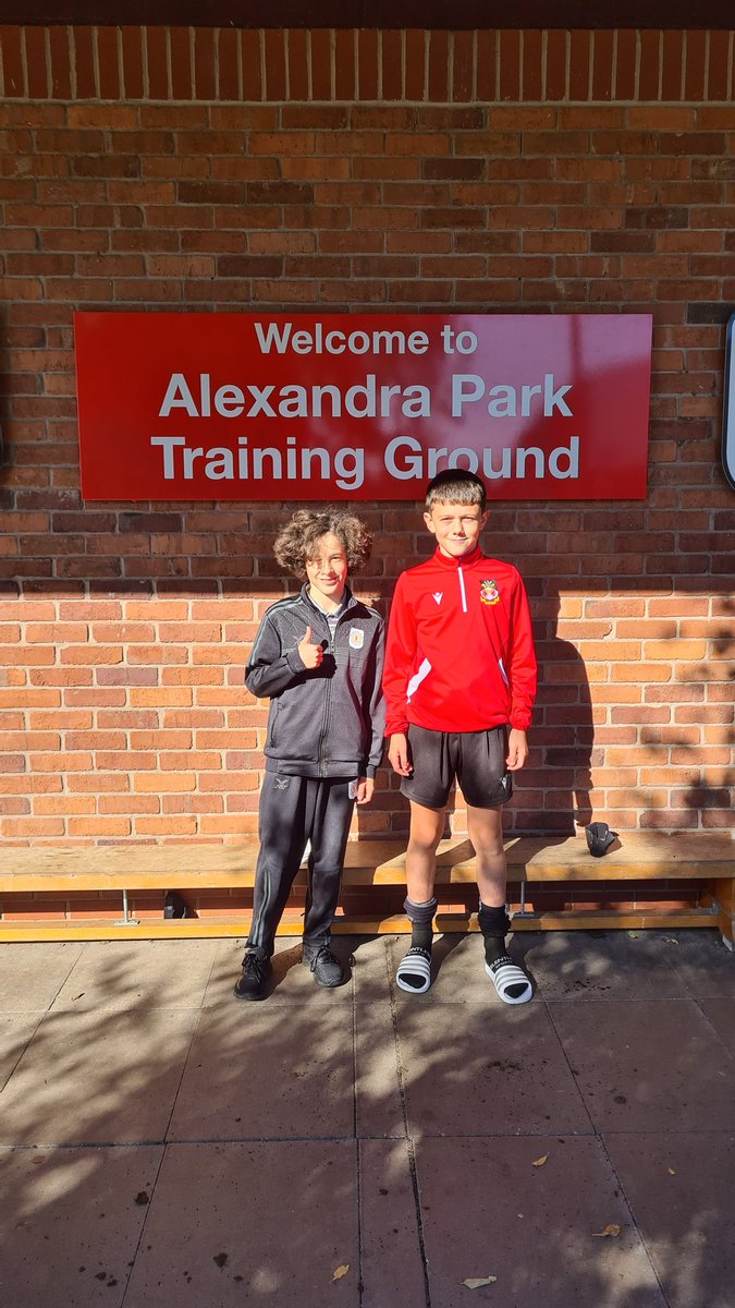 tuy0980's tweet photo. #EJRn10 played against @Wrexham_AFC today. A good team performance by the @academy_cafc u12s. A hat-trick of goals and assists for my little magician #EJRn10, it must be the new Copa boots. Great to play against some of his old teammates too @adidasUK @daveevans08 @J_OwBass https://t.co/h0pbN2T5pL