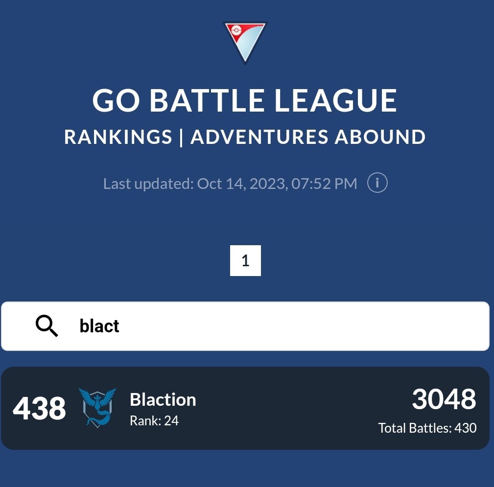 GO Battle League: Adventures Abound Season Update – Pokémon GO :  r/TheSilphRoad