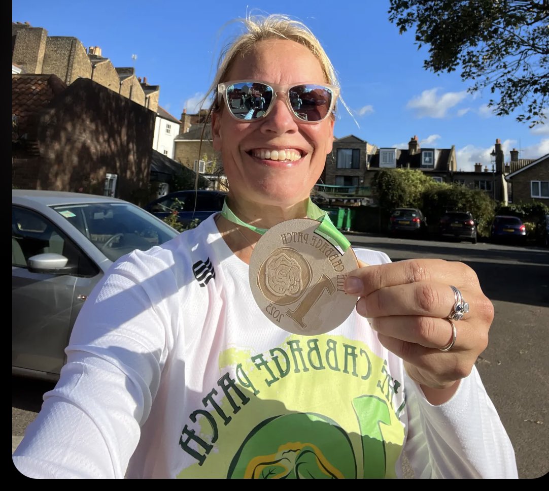 Sophie Raworth running… tweet media