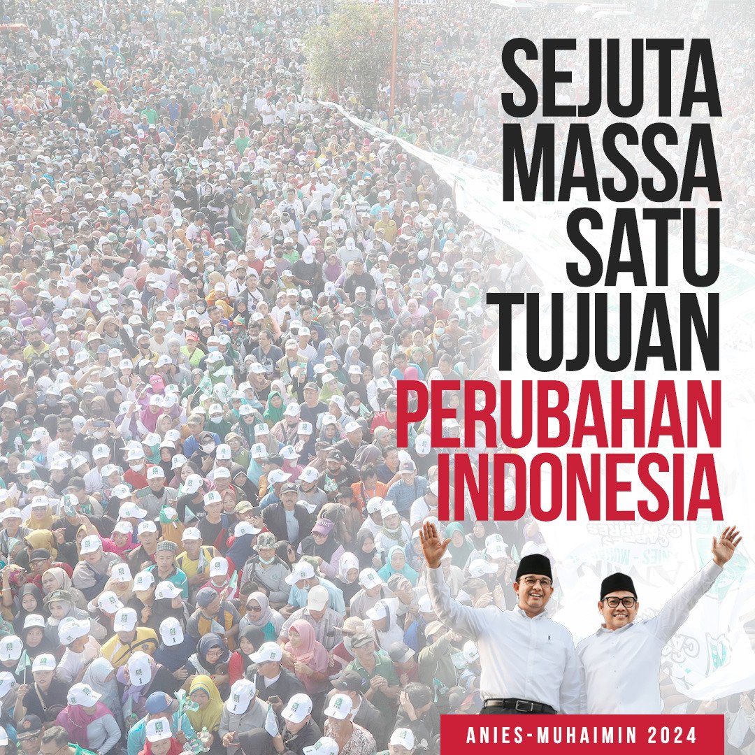 kunaijutsu's tweet photo. Membumi dimanapun,AMIN kan Indonesia
#ArusPerubahanAMIN
#AniesMuhaimin2024
@cakimiNOW
@DPP_PKB
Perubahan adalah kepastian demi Indonesia lebih jaya dan sejahtera https://t.co/NxM5vyUtgz