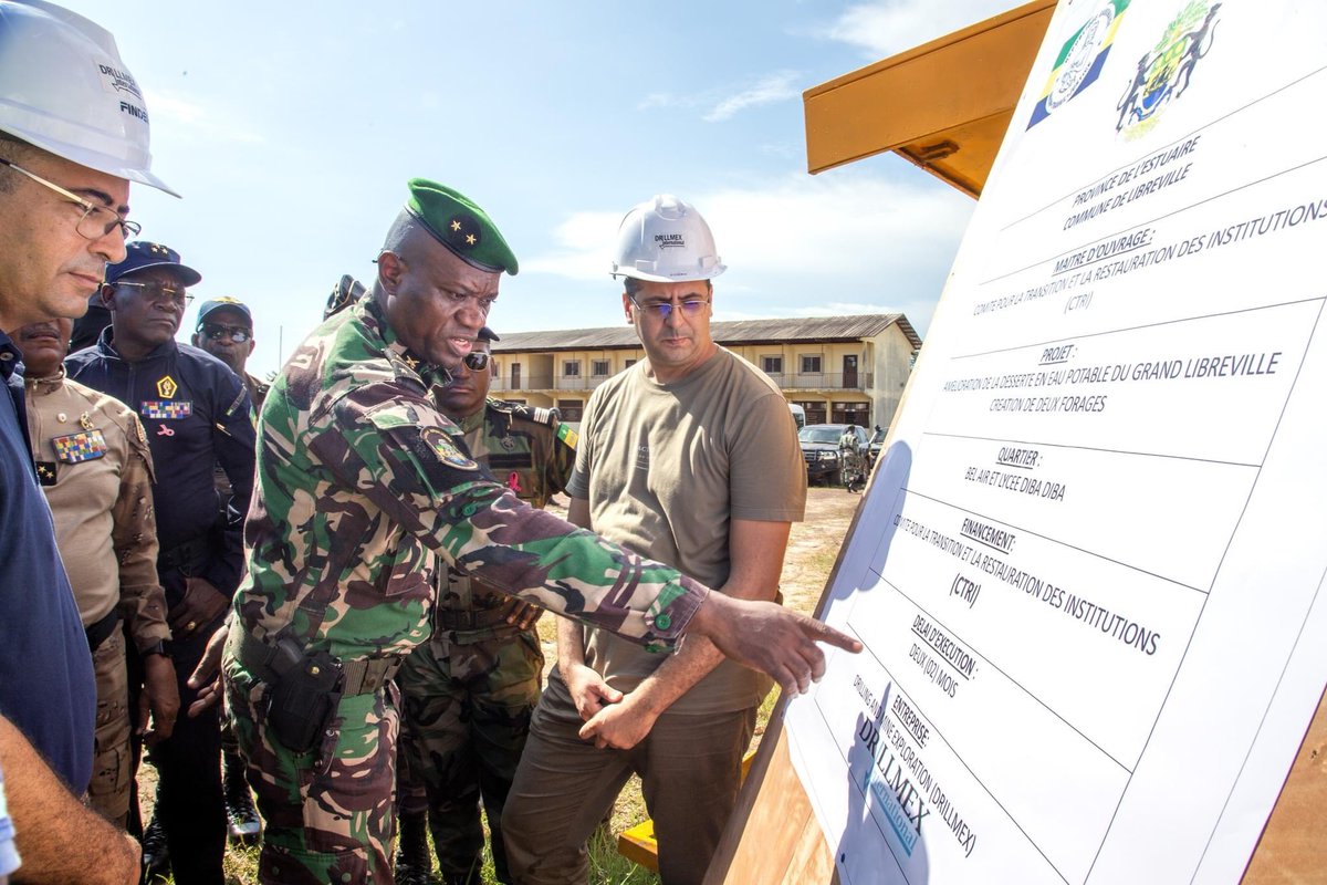 Brice Clotaire Oligui Nguema tweet media