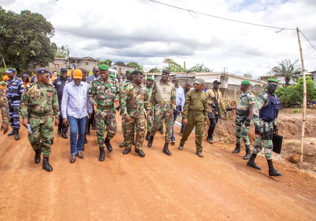 Brice Clotaire Oligui Nguema tweet media