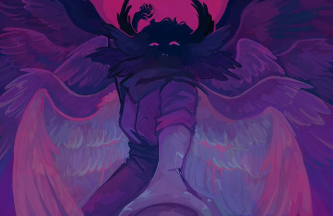 「purple wings」 illustration images(Latest｜RT&Fav:50)