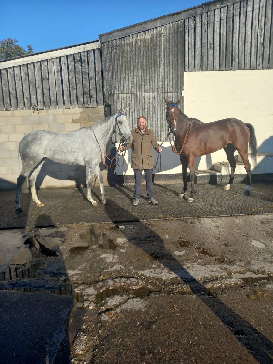 Lovely morning at Donald's seeing our 2 lads,thankyou Donald and Adrian,love the picture with both of them exciting.thankyou