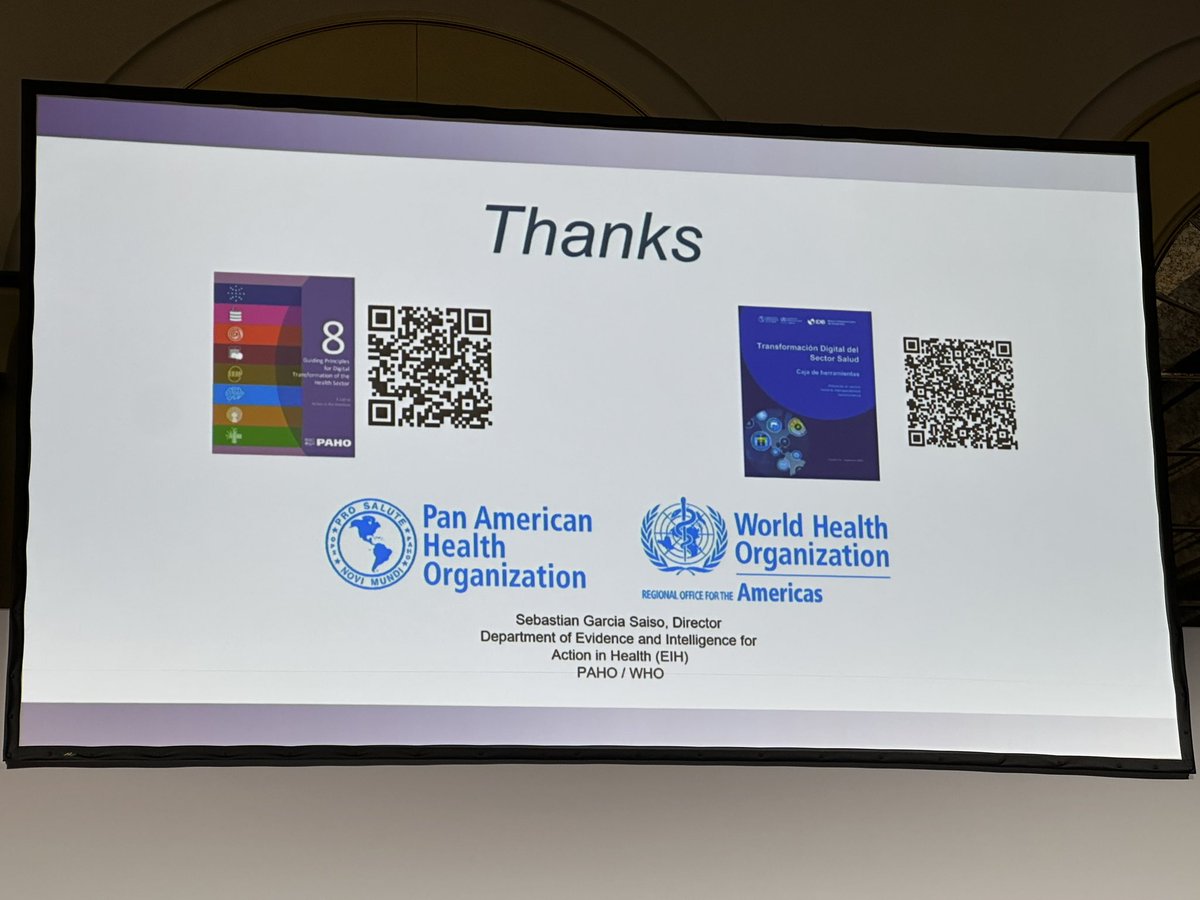 brianwong_'s tweet photo. @WorldBank @WorldHealthSmt @WBG_Health @GoogleHealth @YouTube @WHO @alabriqu @DTH_Lab @Trans4m_Health @IDAIR_Geneva @trans4mhealthid @HDC4SDGs @mathildeforslun @CISDI_ID @DiahSaminarsih @DrIvorHorn @Google @IlonaKickbusch .@sebgasa shares @pahowho’s 8 principles for #digitaltransformation of #health sector and key building blocks for inclusive #digitalhealth.

#Equity, #contextualisation, #interoperability, Digital Public #Infrastructure (DPI), &amp; meaningful #cooperation are critical!

#WHS2023 https://t.co/Kzg3V8P1f5