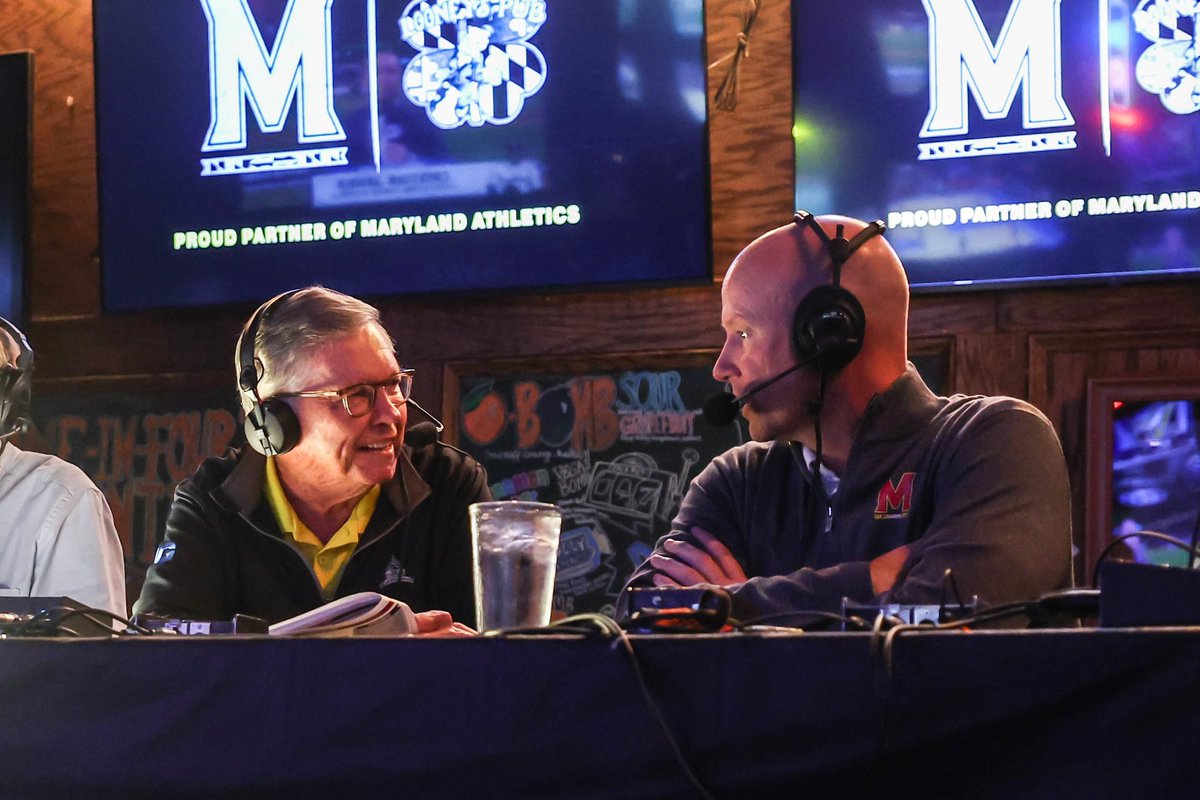 TerrapinHoops's tweet photo. Happy birthday to the legendary Voice of the Terps, Johnny Holliday! https://t.co/7xsgjb0o5r