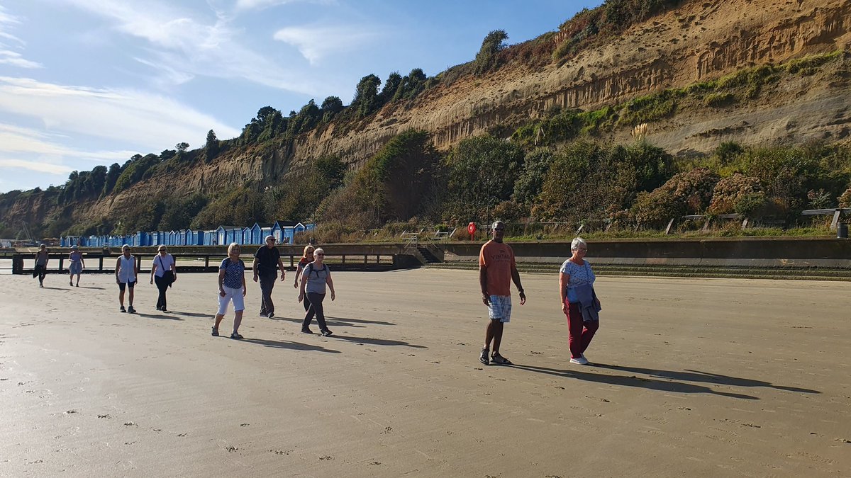 Photos from Monday's 'Exchange' walks with Jacqui and Heather from @ShanklinTheatre. What a beautiful day for it!🌿🥾☀️

#IsleofWight #IOW #HantsDaysOut #IWWF23 @VisitIOW