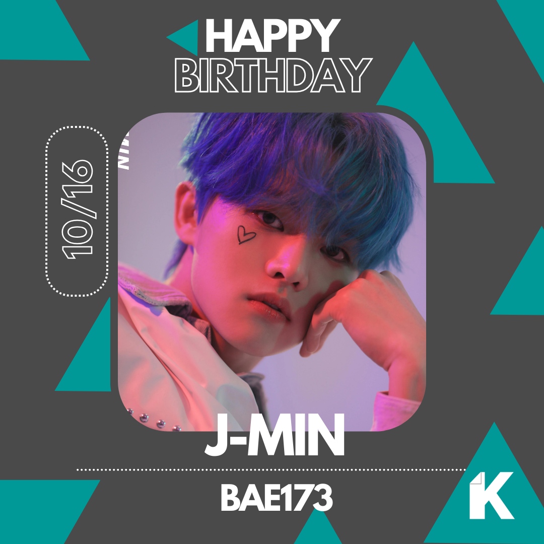 Happy birthday to #CRAVITY's Woobin, #TFN's On and #BAE173's J-Min! 🥳