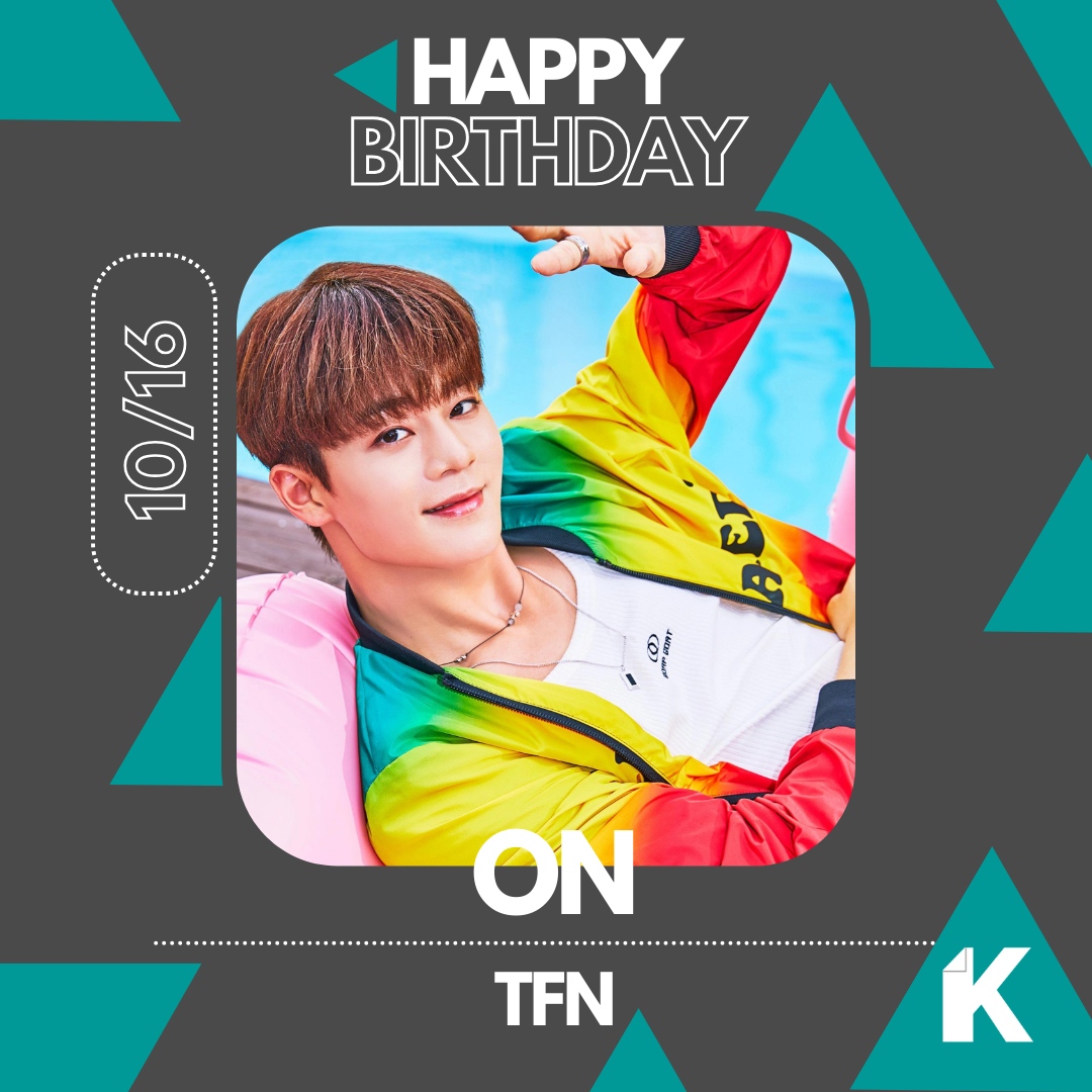 krazemag's tweet photo. Happy birthday to #CRAVITY's Woobin, #TFN's On and #BAE173's J-Min! 🥳 https://t.co/0UEXT512cQ