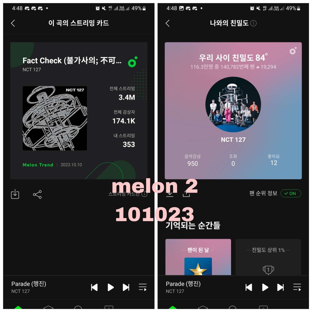 infoteam127's tweet photo. [MELON CREW] 
10/10/2023
20 TIM
(1-4)

#MelonCrew #StreamingCrew127 
@127Fund https://t.co/UdOXzPBnQb