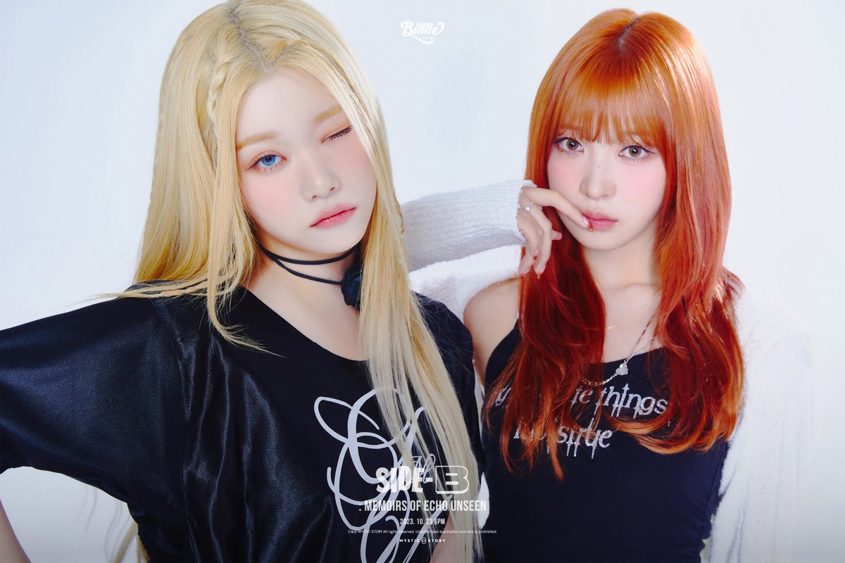 Billlieofficial's tweet image. side-B : memoirs of echo unseen
memoirs of B #6

2023. 10. 23. 18:00 KST
Title - DANG! (hocus pocus)

#Billlie #빌리 #DANG! #Billlie_DANG!