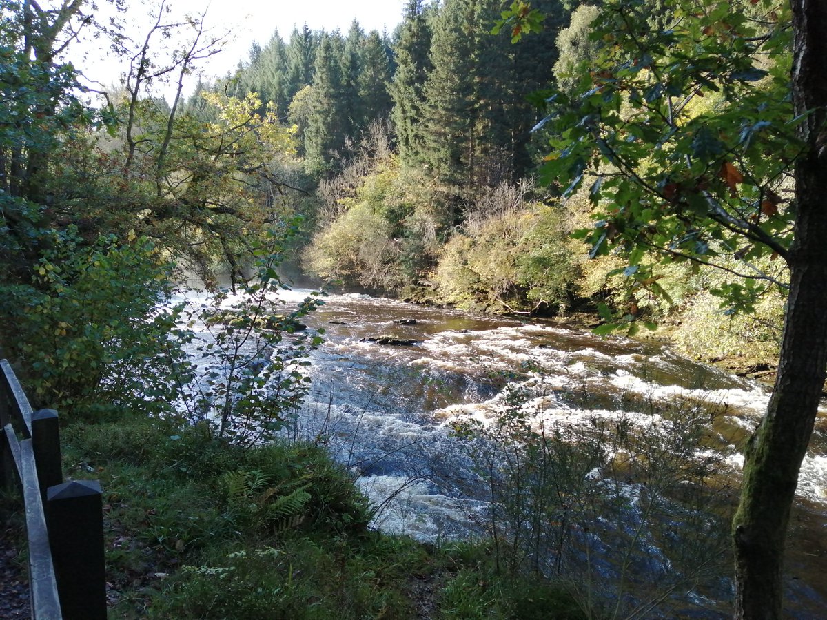 AlastairForbes's tweet photo. This week's walk: #NewLanark and the Falls of Clyde. https://t.co/CXA2KnIfth