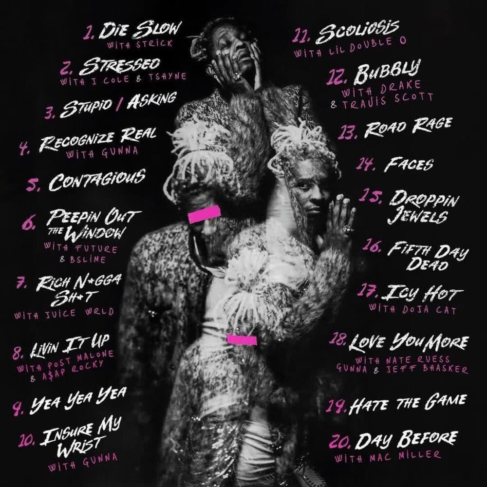 gothamhiphop's tweet photo. I’m not sure if the mixed reactions came from people who wanted the old Young Thug back or what bc the evolution is beautiful. Punk is one of my most replayed albums of the decade so far

It’s a little long but the amount of gems on this album >>>

Stupid / Asking, Droppin Jewels, Day Before 😮‍💨

And Livin It Up with Post Malone and ASAP Rocky should’ve been a hit
