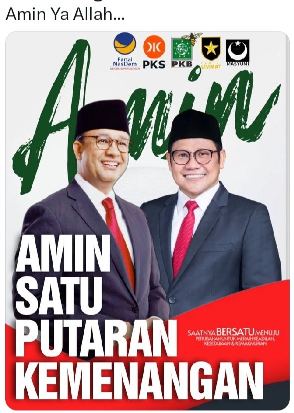KhanShrizll72's tweet photo. @CNNIndonesia AMINKAN Indonesia 💪💪💪 https://t.co/LVIcIbdrHX