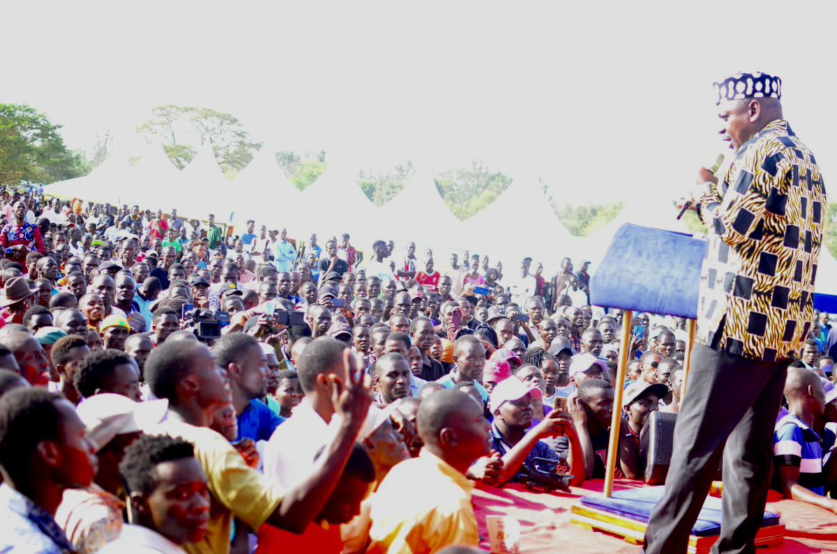 OAmollo's tweet photo. Was Happy To Attend Hon Dr Oburu Oginga’s 80th Birthday Celebration, Which Also Doubled As Thanksgiving &amp; Confirmation Ceremony, At JOOUST IN Bondo. A Good Occassion Overally. Congratulations To Dr Oburu👏🏾👏🏾👏🏾 https://t.co/jxdRpa0EHE