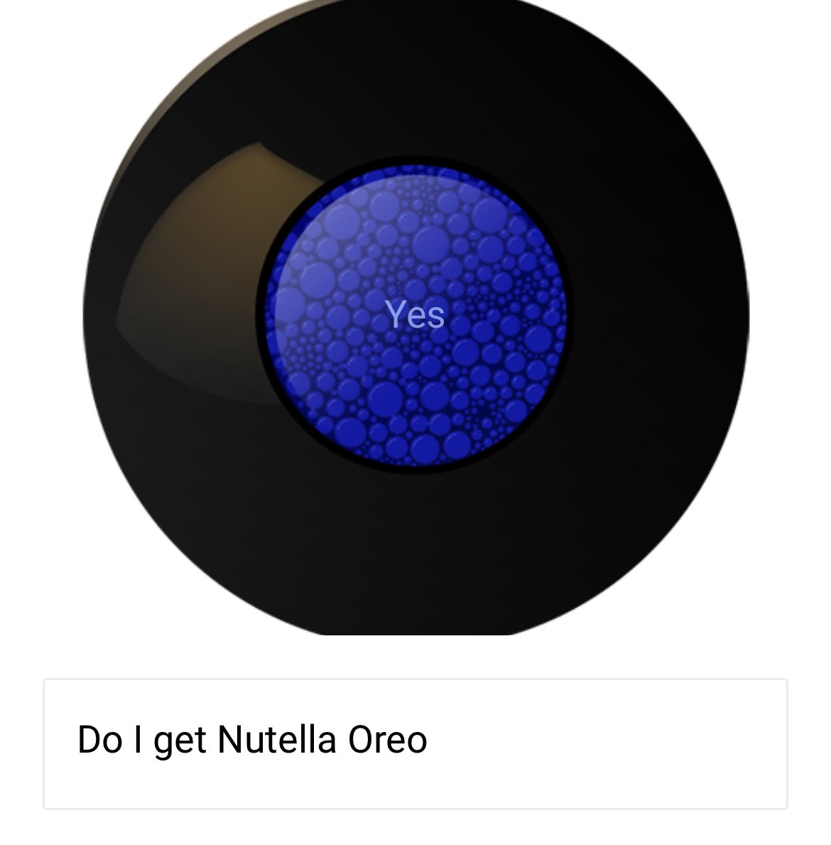 axleottle's tweet photo. I really did just use a magic 8 ball to choose what breakfast to get https://t.co/sd93jNgTvS