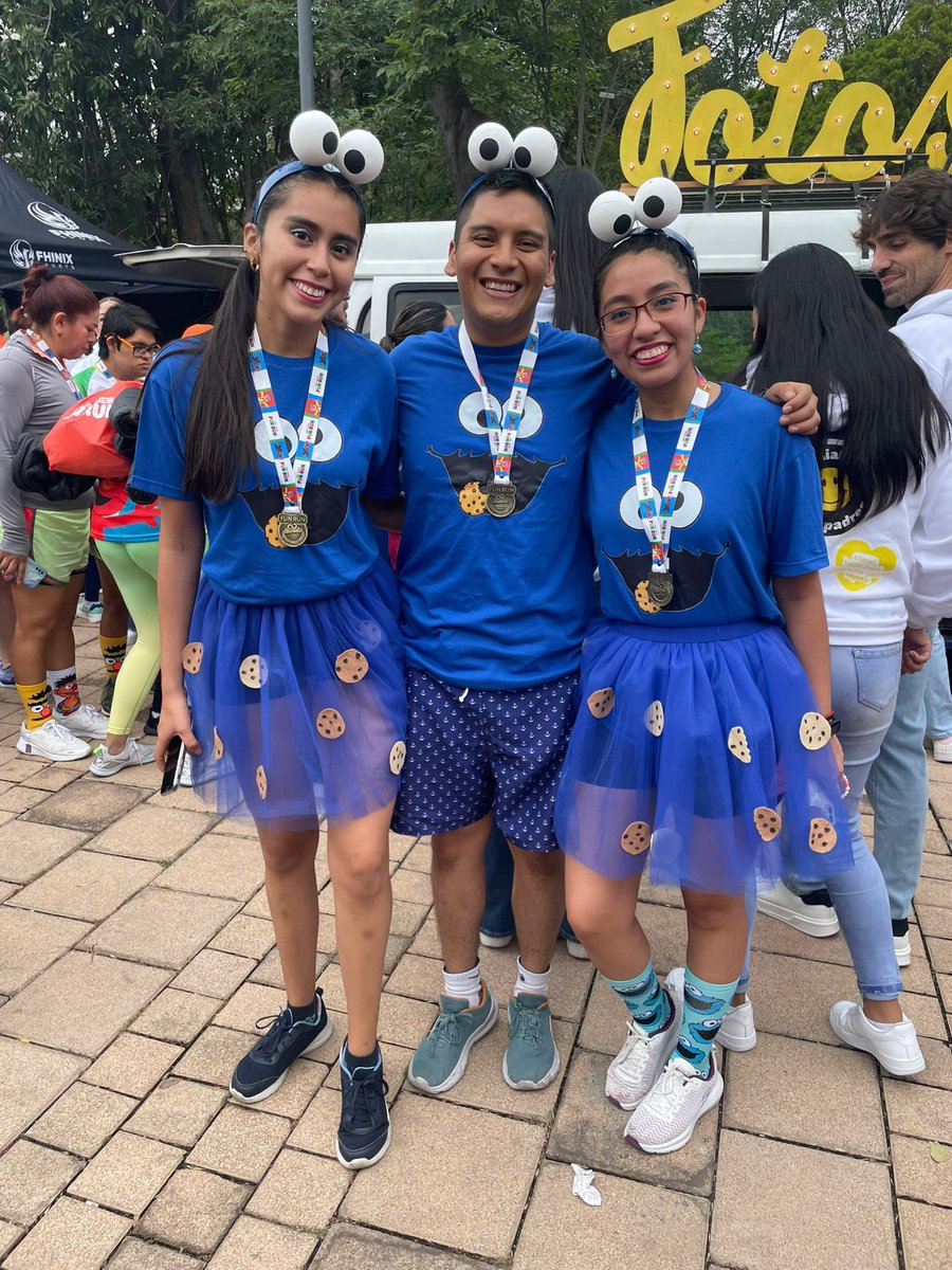PlazaSesamo's tweet photo. Nuestras corredoras y corredores dicen: ¡Om, nom, nom! 🍪 🍪 🍪 #FUNRUN #Gymboree https://t.co/hHuGGh7vyh