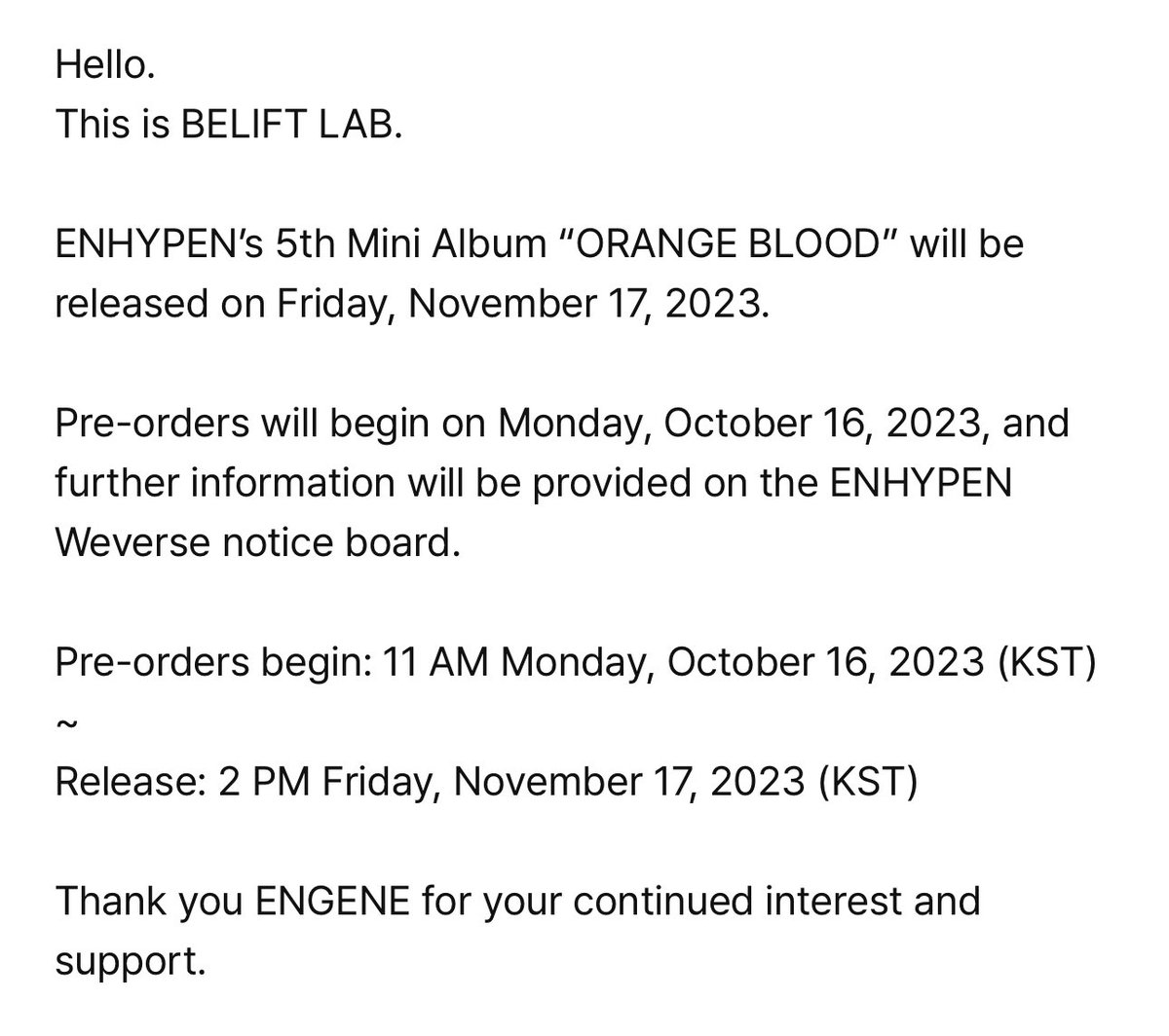 ENHYPEN UPDATES tweet media