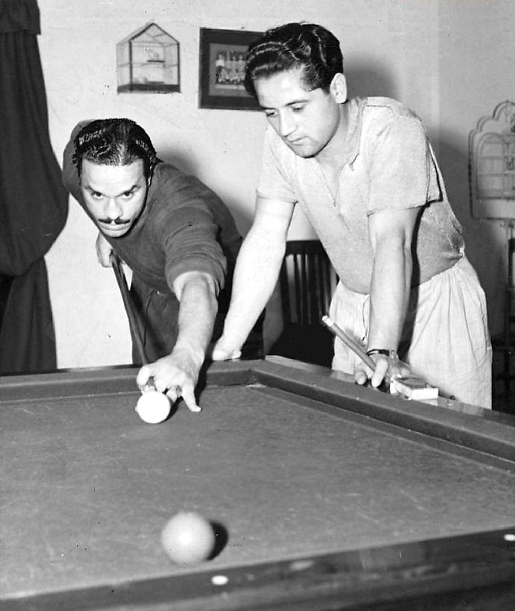 MigueBertolotto's tweet image. El #CharroMoreno y Adolfo #Pedernera 🎩 ⚪🔴⚪