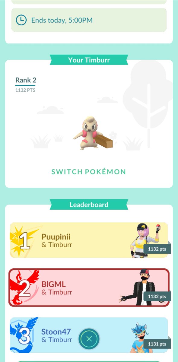 Played the comday in Dortmund with <a href="/JuliaK500/">JuliaK500</a>, the spawn density is insane compared to my usual playgrounds, over 1,4k total catches within the 3 hours, 59 shinies and I almost won the showcase... Competition was rough 😅